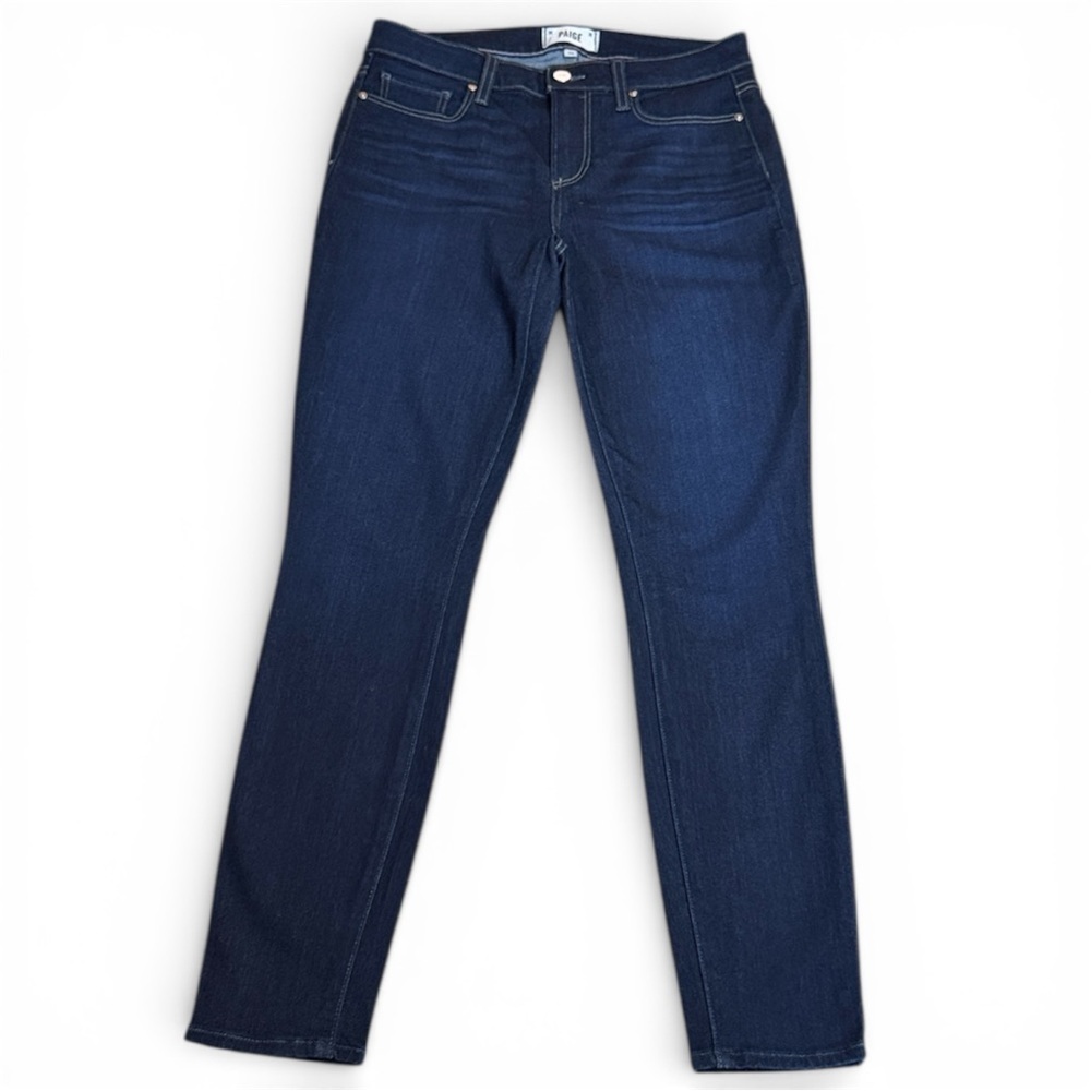 Paige Verdugo Ankle Dark Stretch Jeans Women's sz 29 Like New